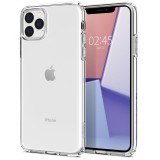 Husa TPU Spigen Liquid Crystal pentru Apple iPhone 11 Pro, Transparenta 077CS27227