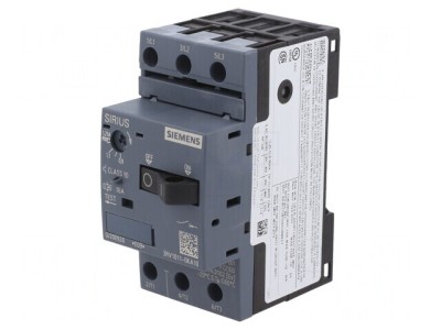 &amp;Icirc;ntrerupător Motor 0,37kW 220-690VAC DIN 3RV1011-0KA10 foto