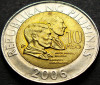 Moneda exotica bimetal 10 PISO - FILIPINE, anul 2006 * cod 93, Asia