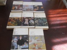 SET 8 volume arta -Vietile pictorilor- 3 vol Giorgio Vassari si 5 vol Peruruchot