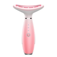 Aparat Infrumusetare Multifunctional Pentru Masaj Antirid, Eliminarea Ridurilor, Ingrijire Ten si Gat, Efect Anti-Imbatranire, Vibromasaj Pentru Fata,