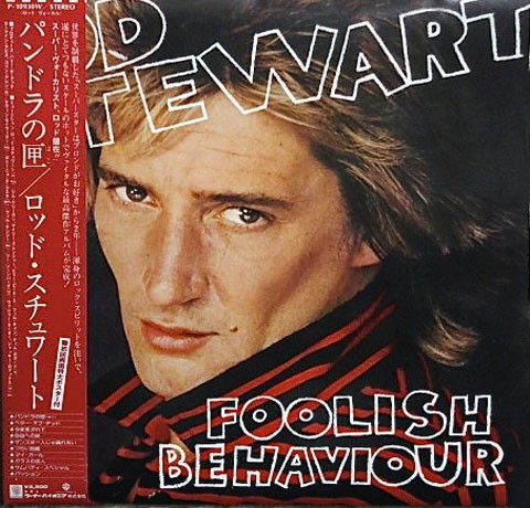 Vinil LP &quot;Japan Press&quot; Rod Stewart &lrm;&ndash; Foolish Behaviour (-VG)