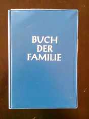 Jurnal carte de familie Germania RDG vechi vintage limba germana acte documente foto