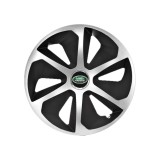 Set 4 capace roti Roco Gri-Negru R14 Compatibil Cu Land Rover