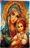 goblen cu diamante cu MAICA DOMNULUI 50530