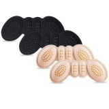 Cumpara ieftin Set 4 Branturi Calcaie Incaltaminte, Negru+Crem, Dactylion, Anti-alunecare, Unisex, Cizme, Pantofi, Tenisi, Piele