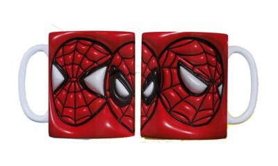 Cana alba personalizata &amp;quot;spiderman &amp;quot;, INOVATIX&amp;reg;. 330ml foto