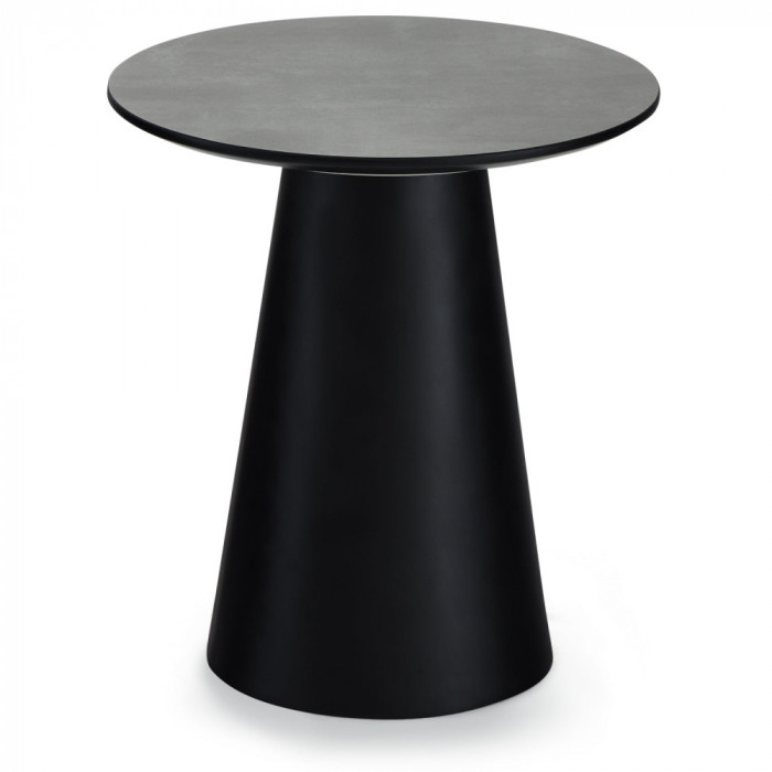 Round Coffee Table Tango &oslash;45x50 Dark Grey