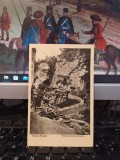 Rucăr, Muscel, Peștera D&acirc;mbovicioarei, circa 1925, țărani, 205, Necirculata, Printata