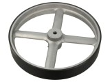 Roată de măsurare BAUMER 7mm din aluminiu și poliuretan