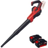 Einhell GE-UB 18/250 Li E PXC + Twinpack - Suflanta de gradina 120 m3/h + Set 2 acumulatori Li-Ion 18 V 4 Ah