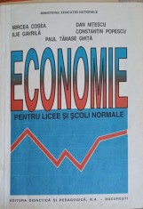 ECONOMIE PENTRU LICEE SI SCOLI NORMALE-MIRCEA COSEA, DAN NITESCU, ILIE GAVRILA, CONSTANTIN POPESCU-254532