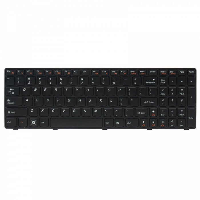 Tastatura Laptop, Lenovo, IdeaPad G580, G580A, P580, V580, N586, N585, Z580, G585, layout US