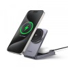 Incarcator Retea Wireless UGREEN W706 2in1, 20W, 1.67A, Negru