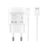 Incarcator retea Fast Charge Huawei AP32, 2A, 1x USB, + cablu USB-C Alb