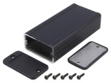 Carcasă Aluminiu Neagră IP54 59x120x31mm