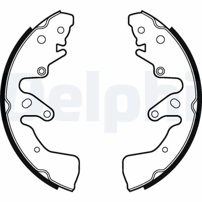 DELPHI LS2024 Set saboti frana