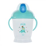 Cana de baut cu cioc dur +6 luni Verde, 1 bucata, PUR