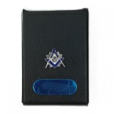 Portvizit cu simbol masonic echer si compas cu litera `G`