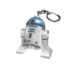 Breloc cu lanterna R2 D2 Star Wars LEGO cu LED foto