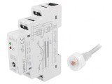 &Icirc;ntrerupător crepuscular pentru şină DIN 230V SPDT IP20