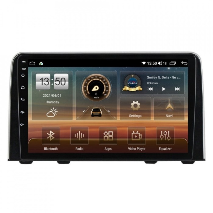 Navigatie dedicata cu Android Honda CR-V V 2017 - 2022, 8GB RAM, Radio GPS Dual