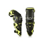 Protectii genunchi Acerbis Impact Evo 3.0 negru/galben fluo