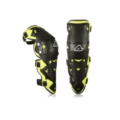 Protectii genunchi Acerbis Impact Evo 3.0 negru/galben fluo