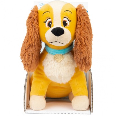 Jucarie din plus cu sunete Lady, Disney Classics, 25 cm foto