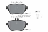 TEXTAR 2243701 Q+ set placute frana,frana disc