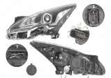 Far Peugeot 3008, 09.2013-09.2016; 5008, 09.2013-, fata, Stanga, bi-xenon; D1S+LED; electric; fara unitate control; fara ballast, VALEO