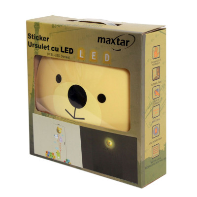 MAXTAR STICKER URSULET CU LED ProVoyage Vacation foto