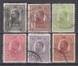 ROMANIA 1909/1914 LP 67 REGELE CAROL I TIPOGRAFIATE SERIE STAMPILATA, Stampilat