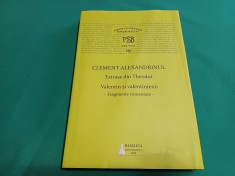 CLEMENT ALEXANDRINUL * EXTRASE DIN THEODOT, VALENTIN ȘI VALENTINIENII *2020 * L