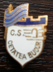 INSIGNA ROMANIA - C.S. CETATEA BUCUR foto