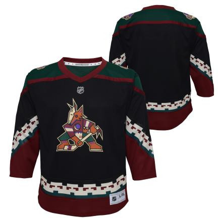 Arizona Coyotes tricou de hochei pentru copii Replica Home black - L/XL