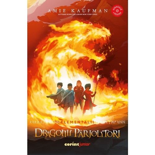 Elementalii volumul 2. Dragonii parjolitori Amie Kaufman