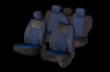 Set Huse scaune auto Mitsubishi Colt 2004 - 2012 Gama Elegance Piele+Material Textil