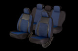 Cumpara ieftin Set Huse scaune auto Mitsubishi Colt 2004 - 2012 Gama Elegance Piele+Material Textil