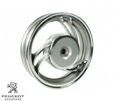 Janta spate originala Peugeot Vclic - Vclic Evolution (compatibila cu scuter GY6-50 4T 50cc - roata 10 foto