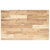 VidaXL Blat de birou netratat, 80x50x2 cm, lemn masiv de acacia