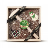 Ciocolata in cutie de lemn - Noel | Comptoir de Mathilde