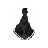 Manson Schimbator Piele Eco Negru Crom Renault Trafic (2014-2019) Compatibil ALM