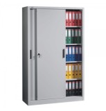 Dulap metalic Asamblat Star Office usi culisante 4 rafturi 900x450x1900 mm (LxlxH), 50 kg/polita