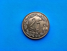 25 Francs 1985 Africa Centrala-stare buna -Rar