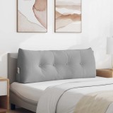 vidaXL Perna pentru spate Gri nori 120 x 24 x 50 cm țesătură 42014483