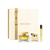 Dolce &amp; Gabbana The One Set cadou pentru femei EDP 75 ml + 30 ml fixativ + EDP 10 ml
