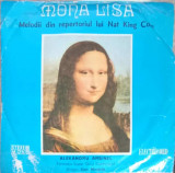 Disc vinil, LP. Mona Lisa, Melodii Din Repertoriul Lui Nat King Cole-Alexandru Ar&amp;#351;inel, Formația Super Gru