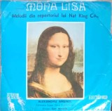 Disc vinil, LP. Mona Lisa, Melodii Din Repertoriul Lui Nat King Cole-Alexandru Ar&amp;#351;inel, Formația Supe-278057, Electrecord