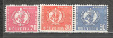 Elvetia.1960 Organizatia Mondiala a Sanatatii-Emblema SH.158